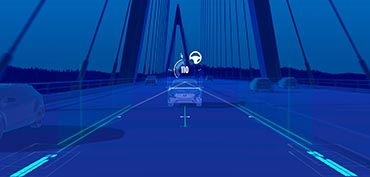 Active high beam Volvo S90