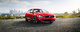 Volvo S60 красного цвета