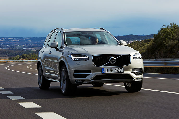 Volvo XC90 на выставке в Esse