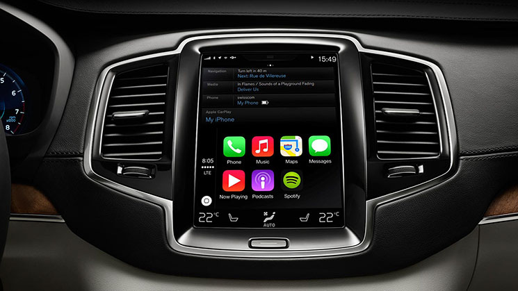 Apple CarPlay XC90