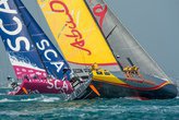 Старт четвёртого этапа Volvo Ocean Race: Dongfeng Race Team уходит в океан лидером после двойного триумфа в домашнем порту